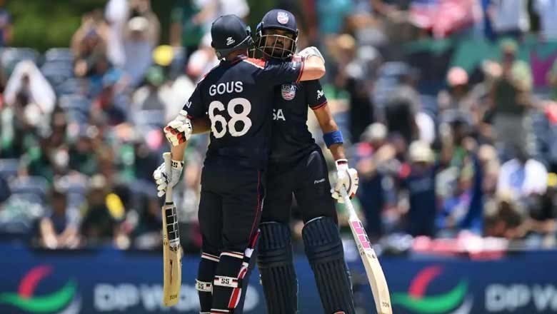 ٹی ٹوئنٹی ورلڈکپ: پاکستان اور امریکا کا میچ ٹائی ، فیصلہ سپر اوور میں ہوگا