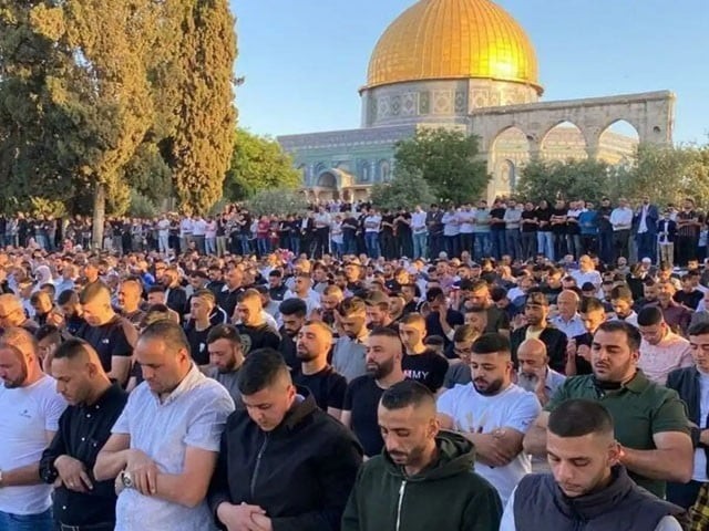 سعودی عرب سمیت مختلف ممالک میں عید الاضحی، مسجد الاقصی کے در و دیوار تکبیرات سے گونج اٹھے