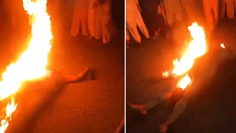 سوات میں قرآن پاک کی توہین پر مشتعل ہجوم نے آگ لگا کر مار ڈالا