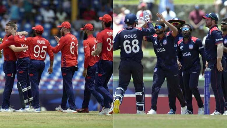 ٹی ٹوئنٹی ورلڈکپ: انگلینڈ امریکا کو روند کر سیمی فائنل میں پہنچ گئی