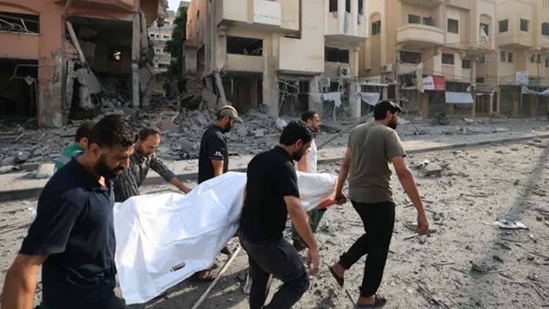 اسرائیل کی شجاعیہ پر بمباری، 50 سے زائد فلسطینی شہید