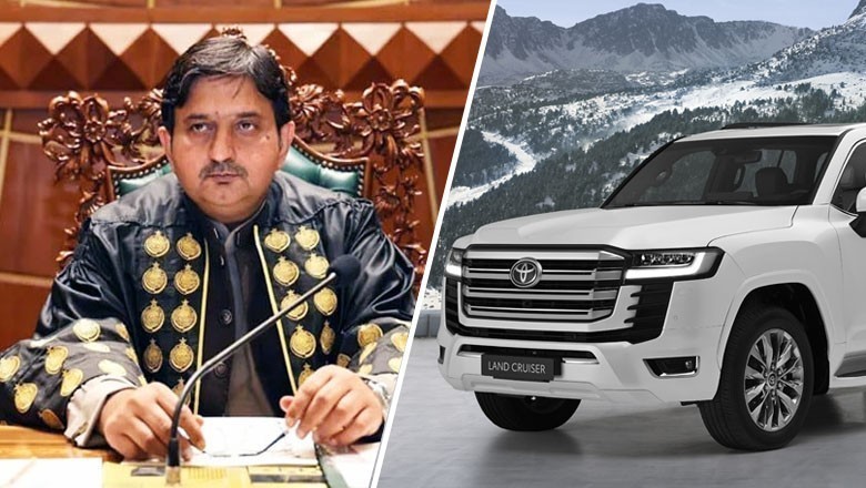 اسپیکر پنجاب اسمبلی ملک احمد خان کیلیے 100 کروڑ کی لگژری گاڑی خریدنے کی منظوری