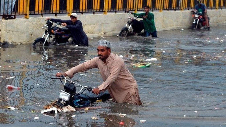 کراچی میں سیلاب کی وارننگ جاری