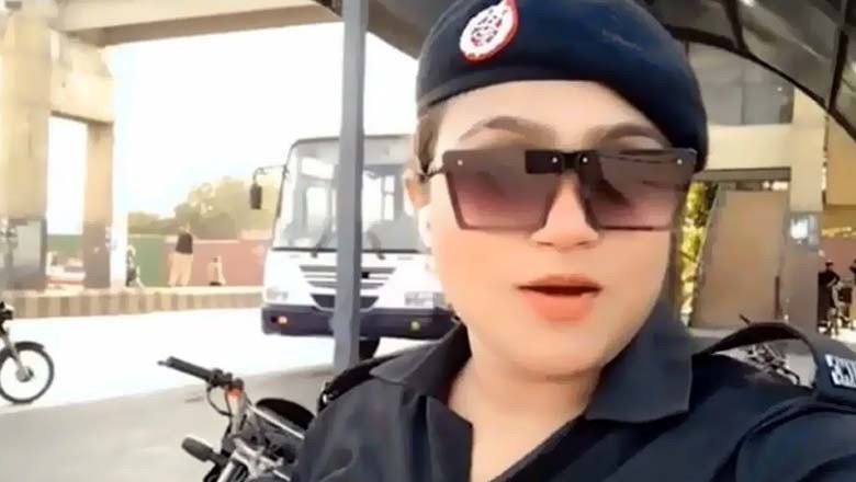 دوران ڈیوٹی ٹک ٹاک ویڈیو بنانے پر لیڈی کانسٹیبل معطل