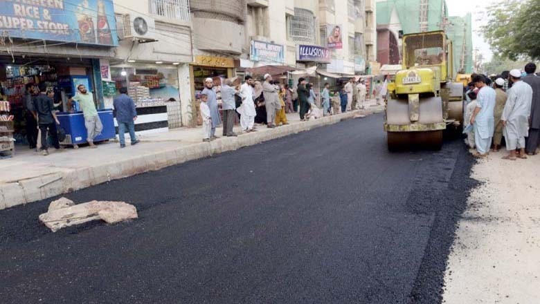 کراچی: سڑکوں کی تعمیر کیلئے 1.5 بلین روپے کی منظوری دیدی گئی