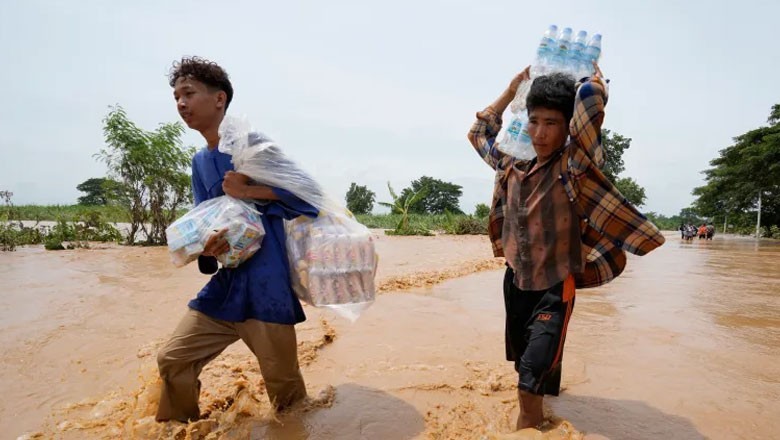 میانمار میں شدید سیلاب سے 236 افراد ہلاک