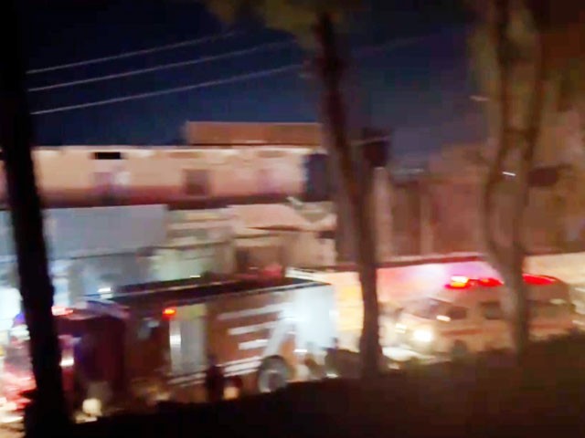 صوابی کے تھانے میں زور دار دھماکے سے بڑی تباہی، جانی و مالی نقصان کا ضیاع