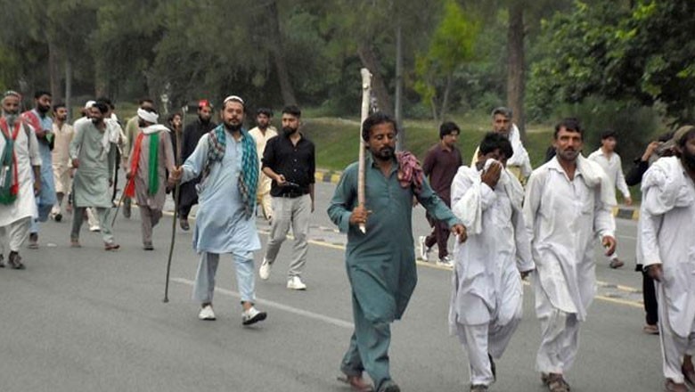 پی ٹی آئی احتجاج، خیبرپختونخوا پولیس کے 11 اہلکاروں سمیت 564 افراد گرفتار