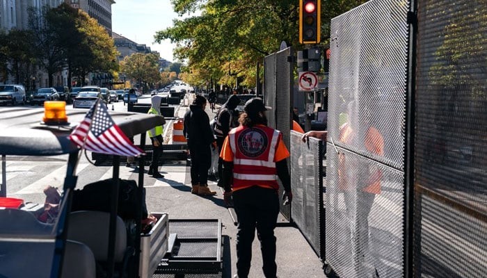 امریکی صدارتی الیکشن کے نتائج،ہنگامہ آرائی کے پیش نظر وائٹ ہاؤس قلعے میں تبدیل