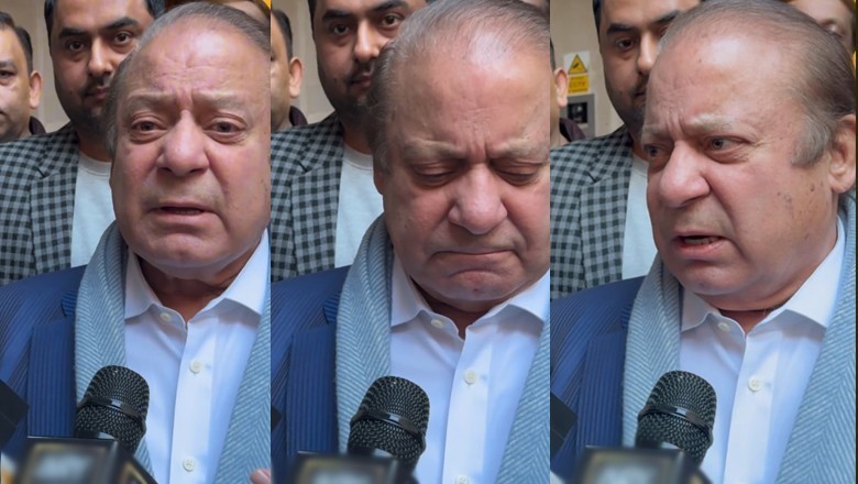 نواز شریف غالب کا شعر پڑھتے پڑھتے بھول گئے