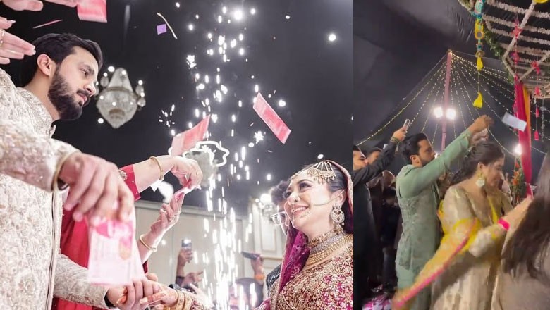 رجب اور ایمان کی شادی میں نوٹوں کی بارش مہنگی پڑ گئی