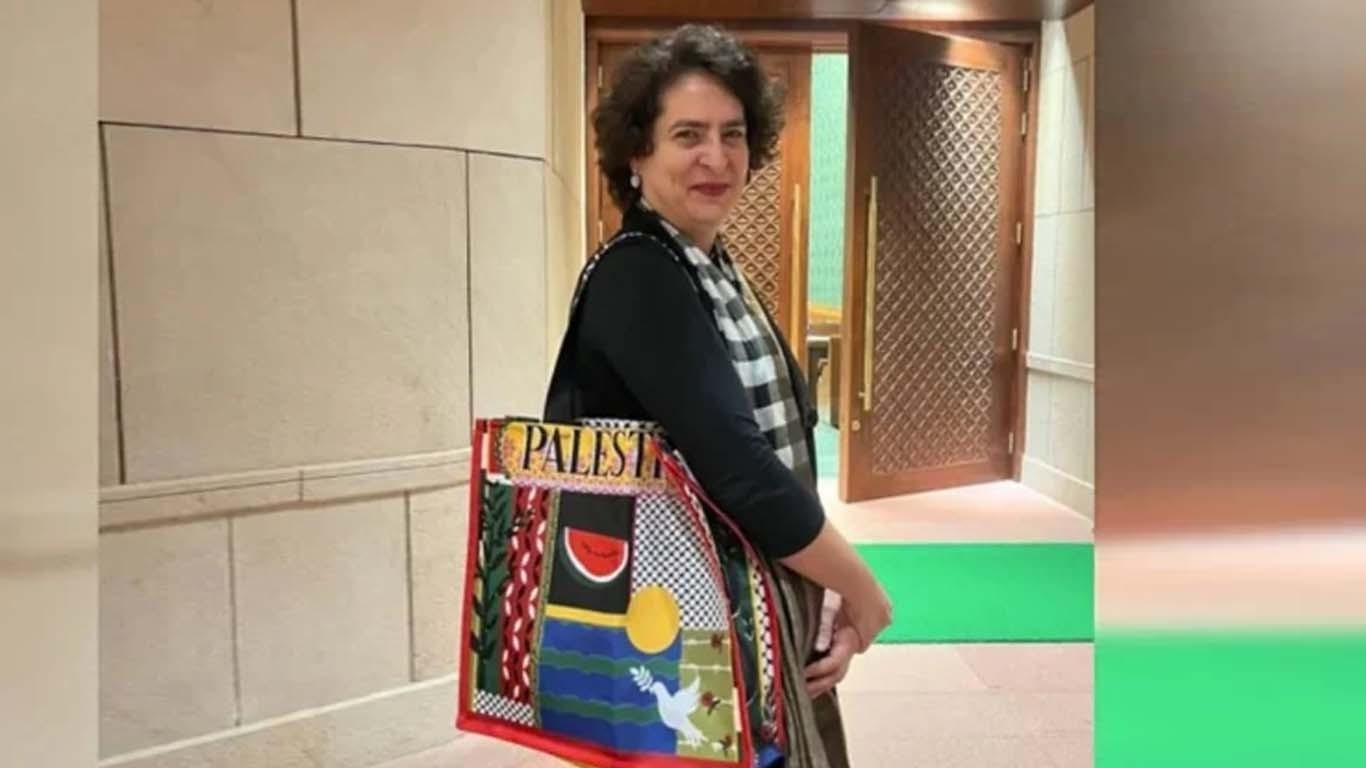 پریانکا گاندھی کا بھی فلسطینیوں سے یکجہتی کا اظہار