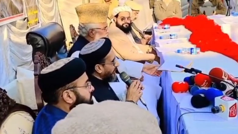 24 گھنٹوں میں دھرنے ختم نہ ہوئے تو 60 مقامات پر دھرنے دیں گے، سنی علما کونسل