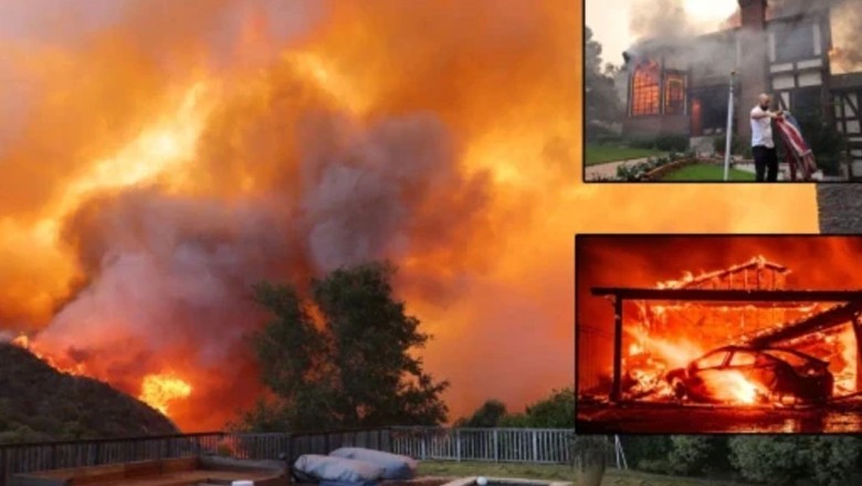 لاس اینجلس آتشزدگی، 150 ارب ڈالر کا نقصان، چار روز میں بھی آگ نہ بجھ سکی