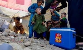 پاکستان کے چار علاقوں کے سیوریج میں پولیو وائرس کی موجودگی کا انکشاف
