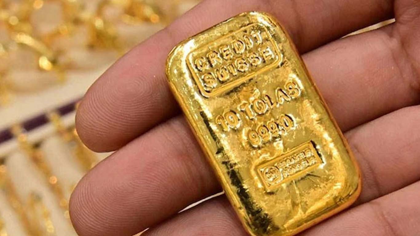 ملک میں سونے کی قیمت میں مسلسل اضافے کے بعد آج کمی