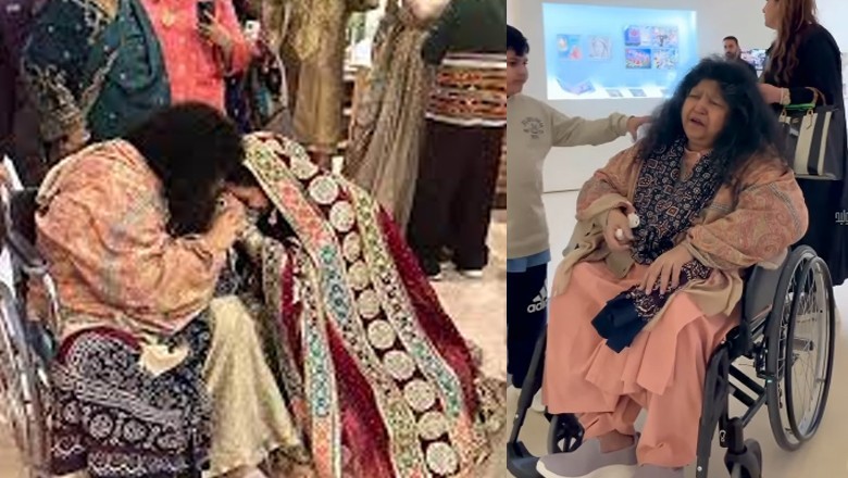 عابدہ پروین وہیل چیئر پر آگئیں؟ صحت سے متعلق اہم خبر