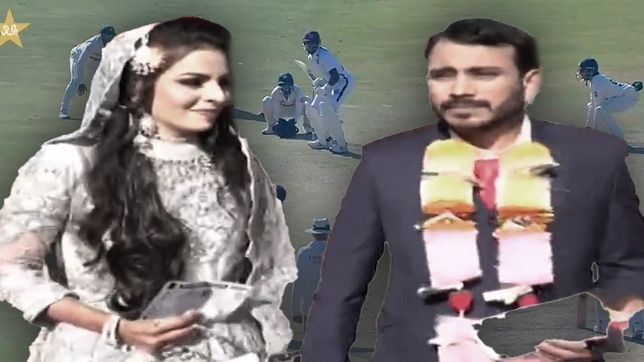 ملتان میں ولیمہ چھوڑ کر جوڑا ولیمہ چھوڑ کر ٹیسٹ میچ دیکھنے آگیا