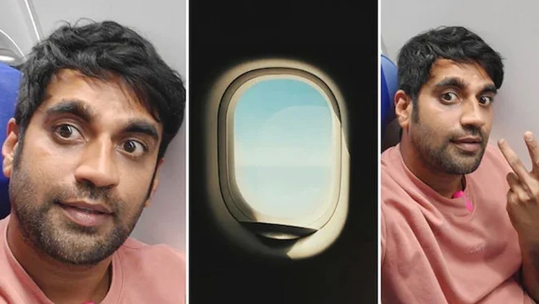 طیارے کی ونڈو سیٹ سے کھڑکی غائب ہونے کا انکشاف