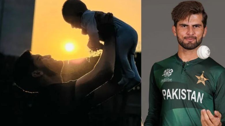 شاہین آفریدی نے بیٹے کے ساتھ تصویر شیئر کردی