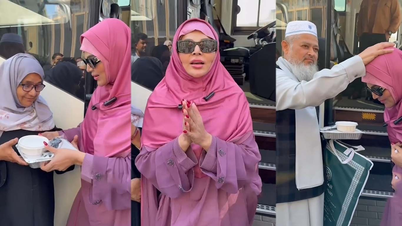 راکھی ساونت نے 20 پاکستانی اور ہندوستانی زائرین کو عمرہ اسپانسر کردیا