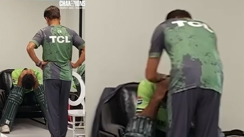 فخر زمان ڈریسنگ روم میں جذباتی ہوگئے، ویڈیو وائرل