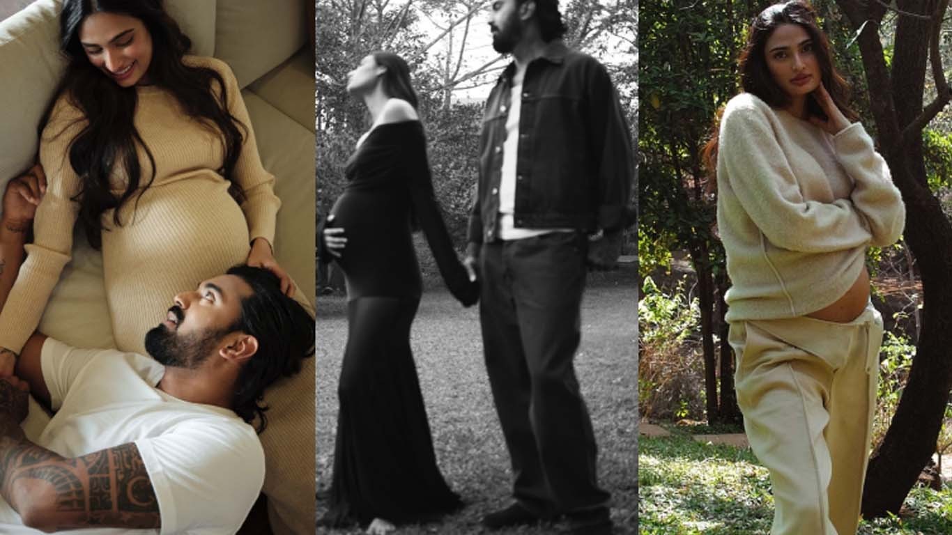 اتھیا شیٹی نے شوہر، کرکٹر کے ایل راہول کے ہمراہ نئی تصاویر شیئرکر دیں