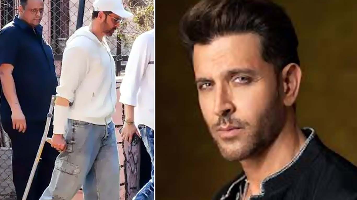 ریتک روشن بیساکھیوں کے سہارے چلنے پر مجبور ہوگئے