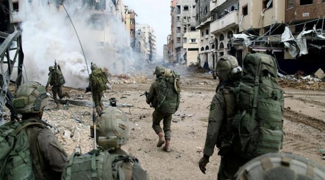 اسرائیلی فوج نے غزہ میں زمینی کارروائی شروع کردی