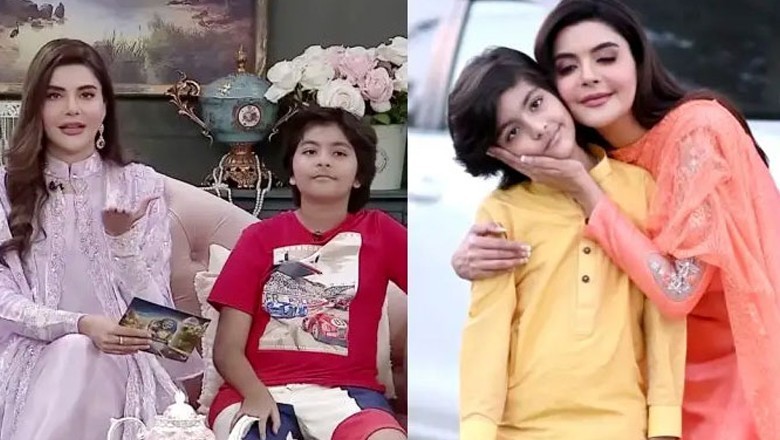 بیٹے کی جانب سے پروگرام میں پول کھولنے پر ندا یاسر سٹ پٹا گئیں