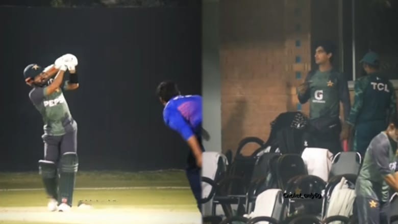 رضوان کے شارٹ پر موبائل ٹوٹنے پر نسیم شاہ کا ردعمل