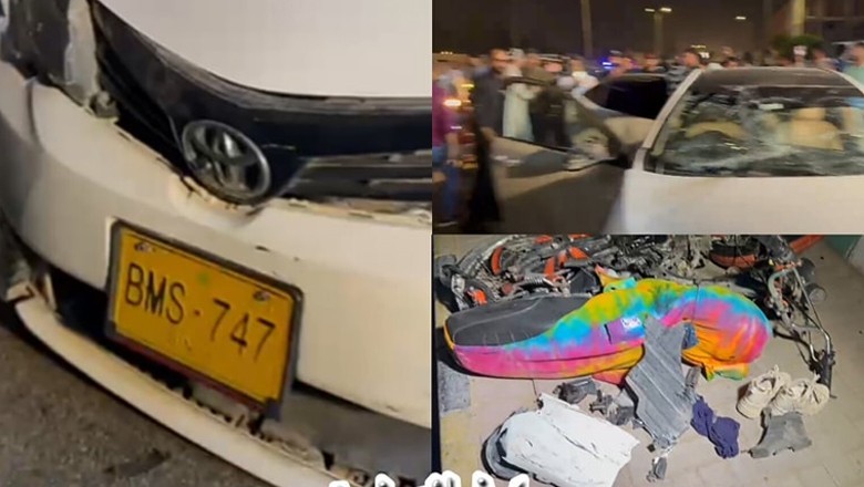 کراچی کی سڑکوں پر موت کا رقص، میاں بیوی جاں بحق