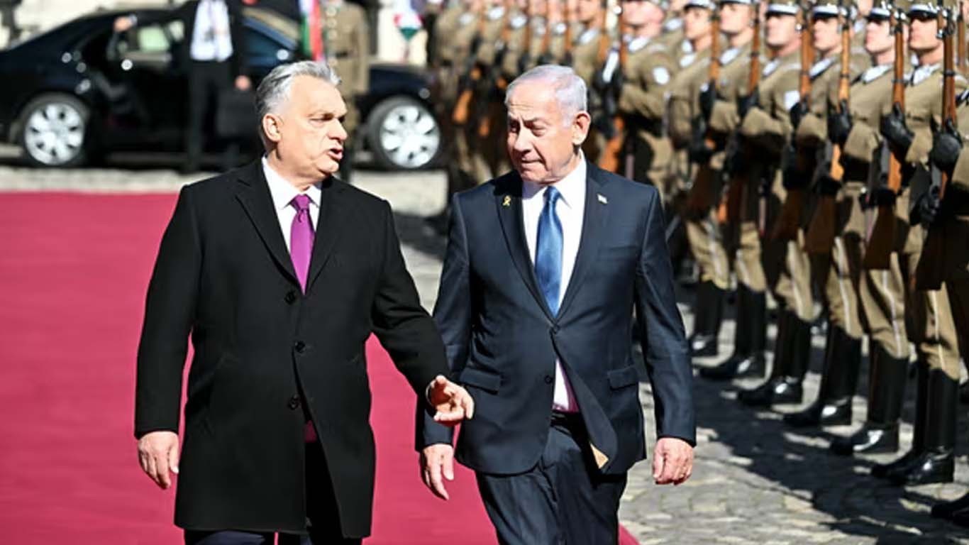 آئی سی سی کے وارنٹ گرفتاری کی خلاف ورزی، نیتن یاہو ہنگری پہنچ گئے