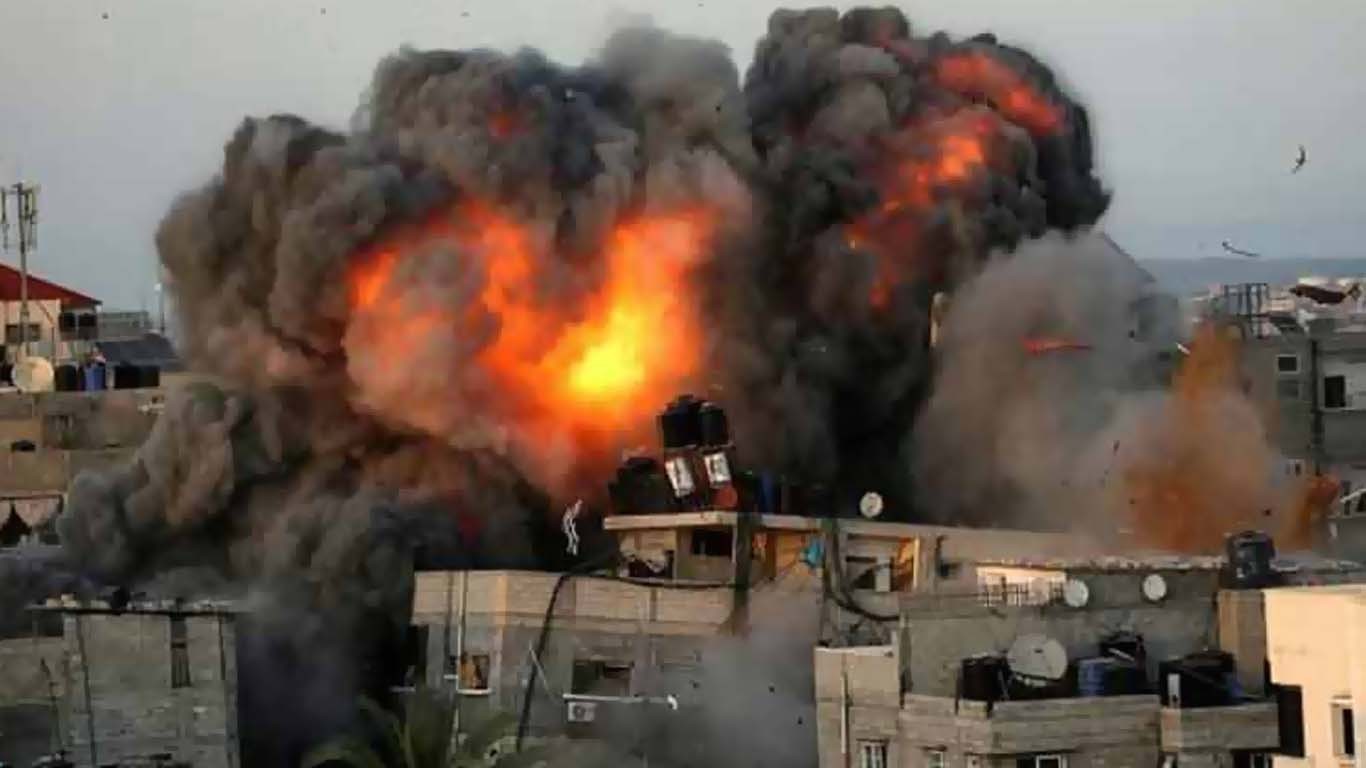 اسرائیل کی شامی دارالحکومت کے جنوب میں بمباری