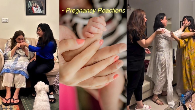 مریم نفیس کے گھر اولاد کی پیدائش کی خبر سن کر کس نے کیا ردعمل کیا؟ ویڈیو دیکھیں