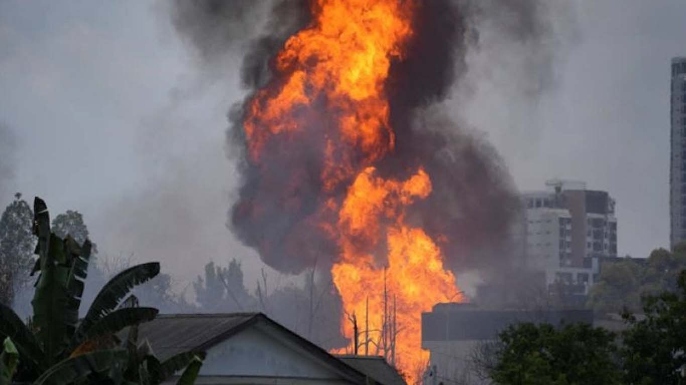 نرسنگ ہوم میں آگ لگنے سے 20 افراد ہلاک