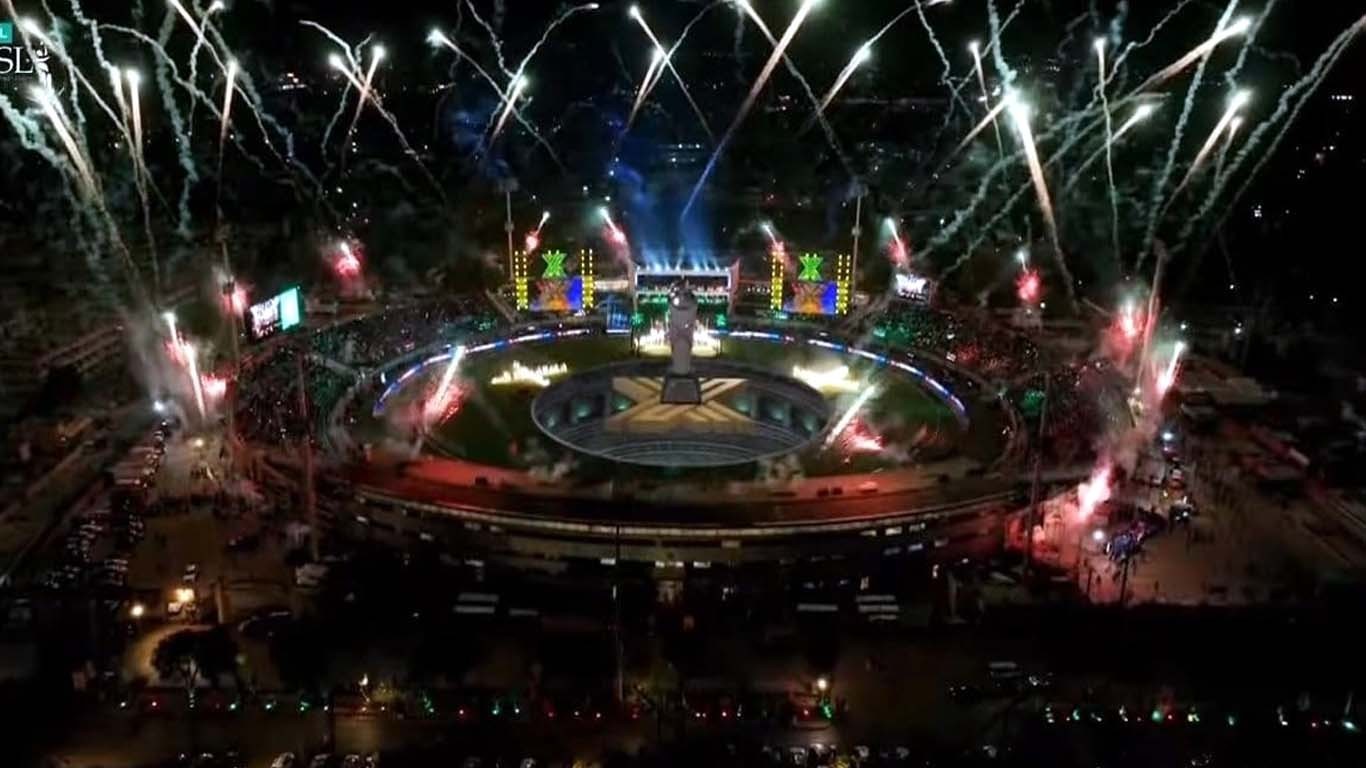 راولپنڈی اسٹیڈیم میں پی ایس ایل 10 کی رنگا رنگ افتتاحی تقریب