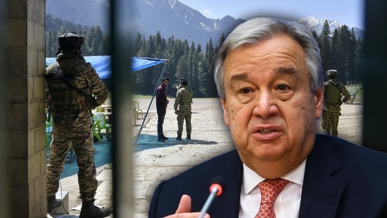 پہلگام حملہ، اقوام متحدہ نے پاکستان اور بھارت کو مشورہ دے دیا