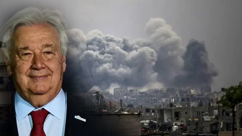 اقوام متحدہ کے سربراہ کا اسرائیل کے نئے آپریشن پر اظہار تشویش، فوری جنگ بندی کا مطالبہ