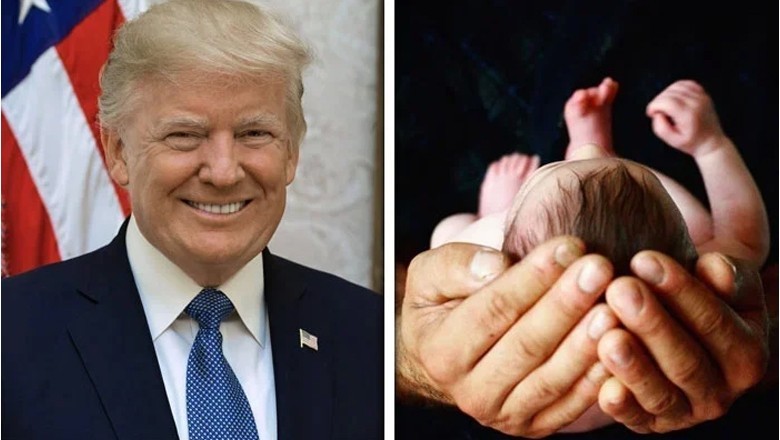 امریکی صدر کا شکریہ ادا کرنے کیلیے جوڑے نے بیٹے کا نام ٹرمپ رکھ دیا