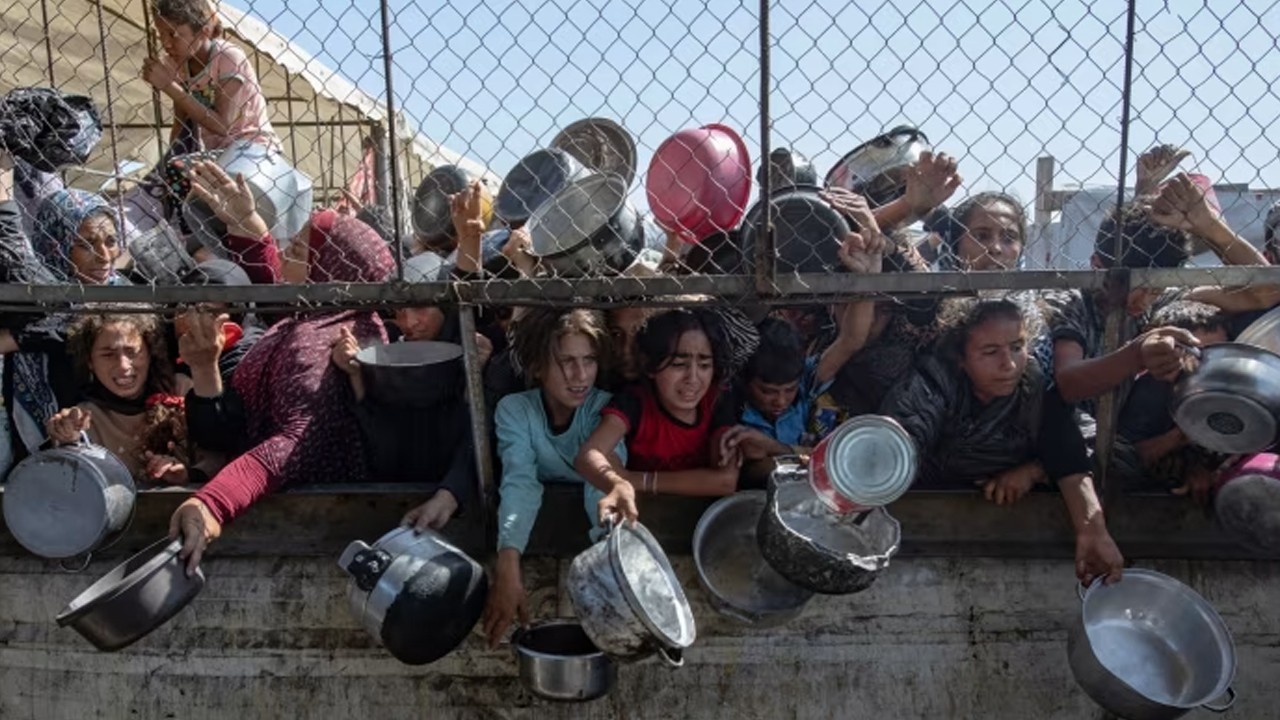 غزہ زمین پر سب سے زیادہ قحط زدہ قرار، ہر شخص خوراک سے محروم