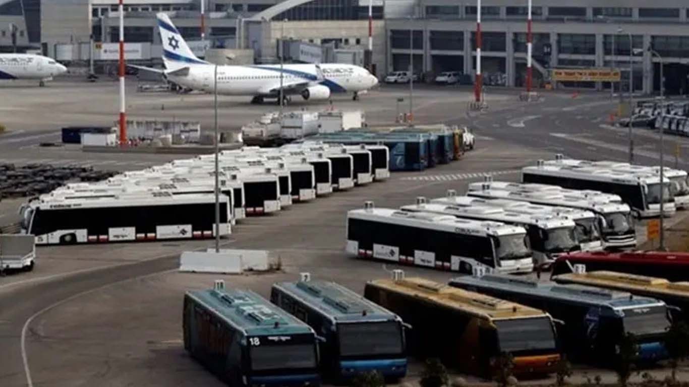 ممکنہ حملے کا خدشہ، اسرائیل نے بین گورین ائیرپورٹ سے طیارے ہٹالیے