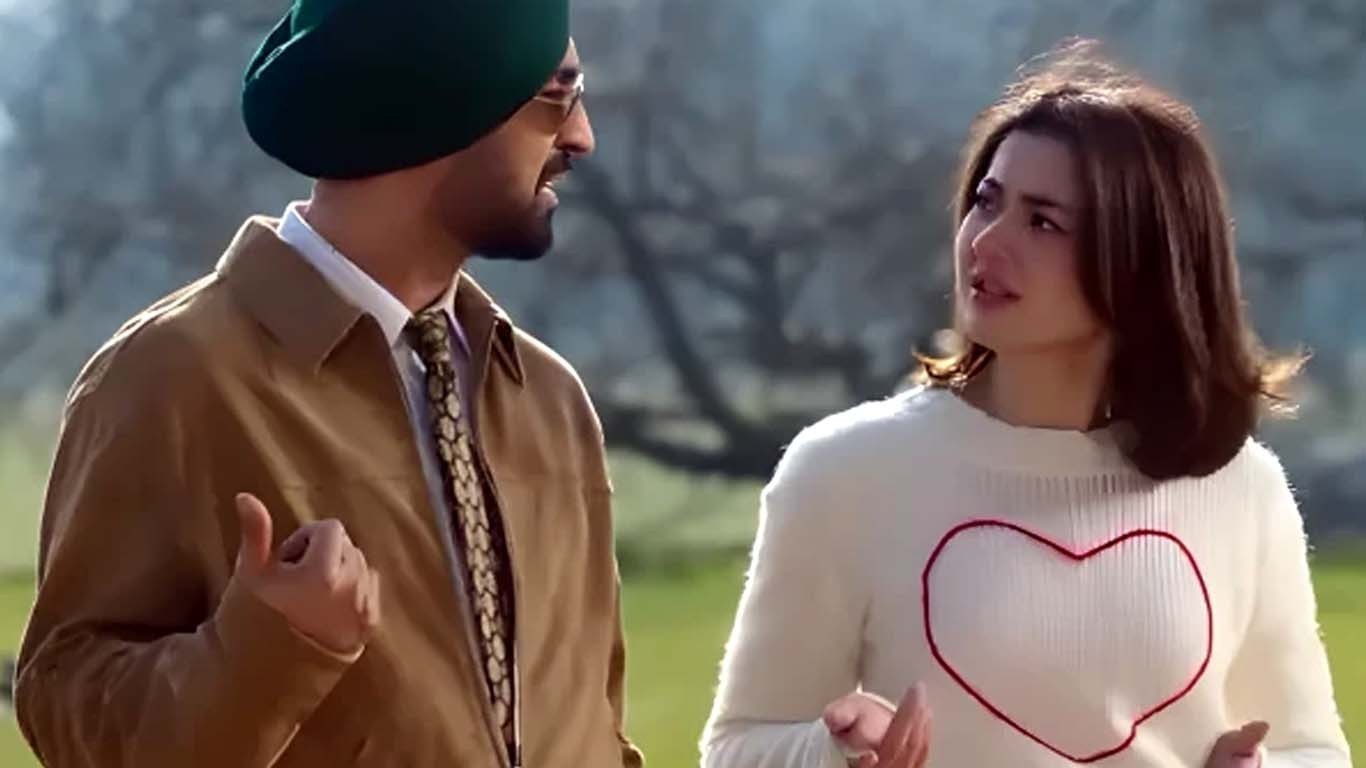 دلجیت دوسانجھ کی فلم سردار جی 3 کے ٹریلر میں ہانیہ عامر کی انٹری، مداح حیران