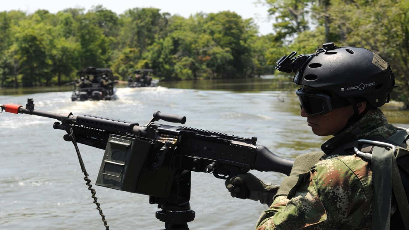 کولمبیا میں 57 فوجیوں کو شہریوں نے اغوا کر لیا