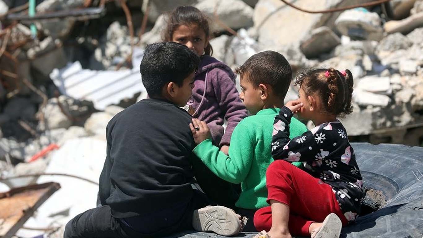 غزہ میں غذائی قلت کے سبب 66 بچوں کی موت