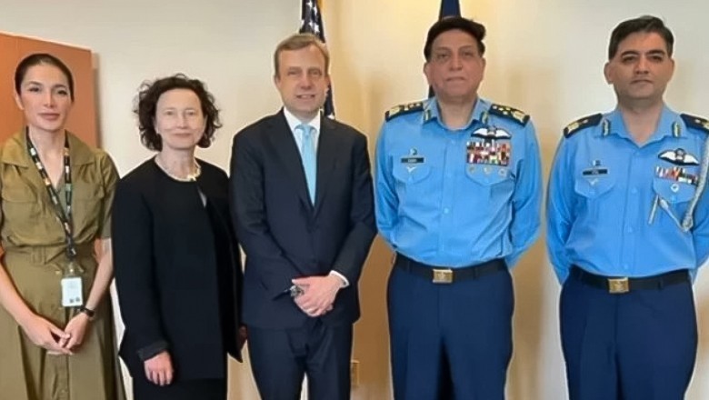 ایئر چیف کافوری امریکا، دس سالوں میں یہ کسی بھی حاضر ڈیوٹی فضائیہ سربراہ کا پہلا دورہ ہے