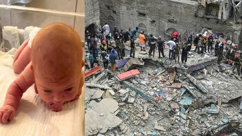 لیاری میں عمارت منہدم، ملبے سے معجزاتی طور پر ملنے والی بچی اب کیسی ہے؟