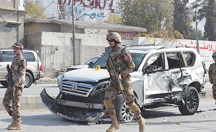 بلوچستان میں بزدل امن دشمنوں کا ایک اور وار