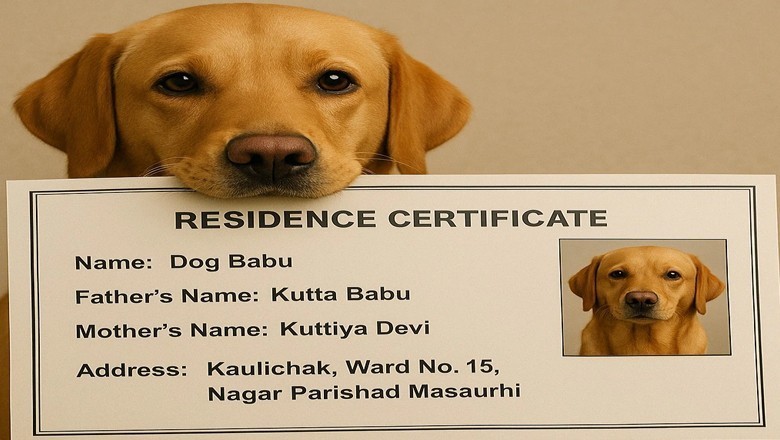 کتے کو حکومت نے رہائشی اور پیدائشی سرٹیفکیٹ جاری کردیا، ماں باپ کا دلچسپ نام بھی درج