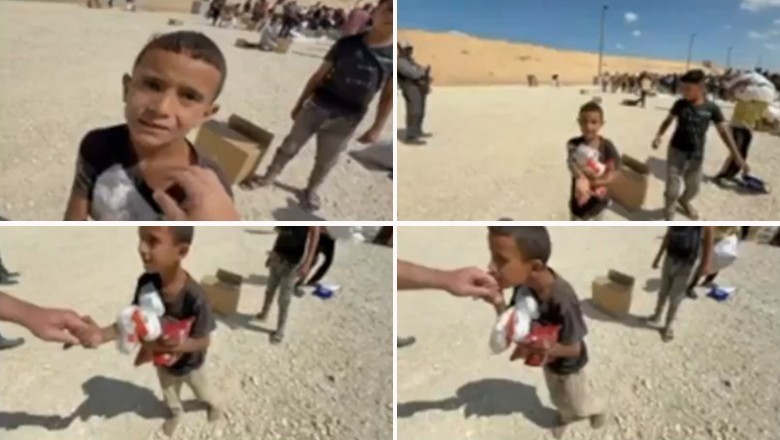 بھوک سے بلکتے فلسطنی بچے نے امداد پر میرے ہاتھ چومے پھر اسرائیلی فوج نے اُسے شہید کردیا، امریکی شہری نے خوفناک داستان سنادی